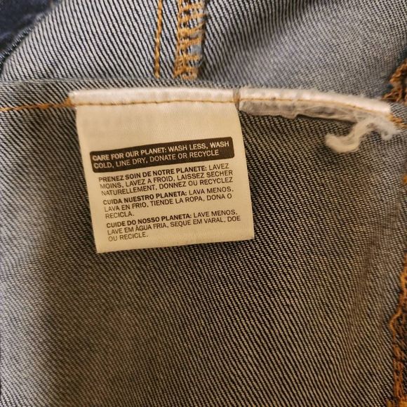 Levi's Commuter Denim Moto Cycling Biking Trucker Jacket Men's Size Small  - Picture 10 of 10